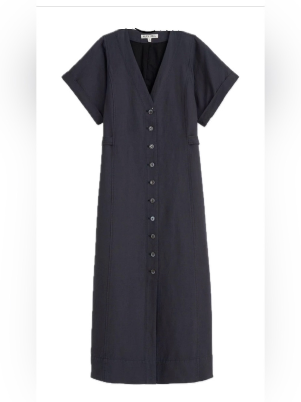 Alex Mill slate grey / navy dress size M